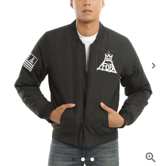 Hot Topic Other - Fall Out Boy Boys of the Zummer This is Our Culture Tour Bomber Jacket